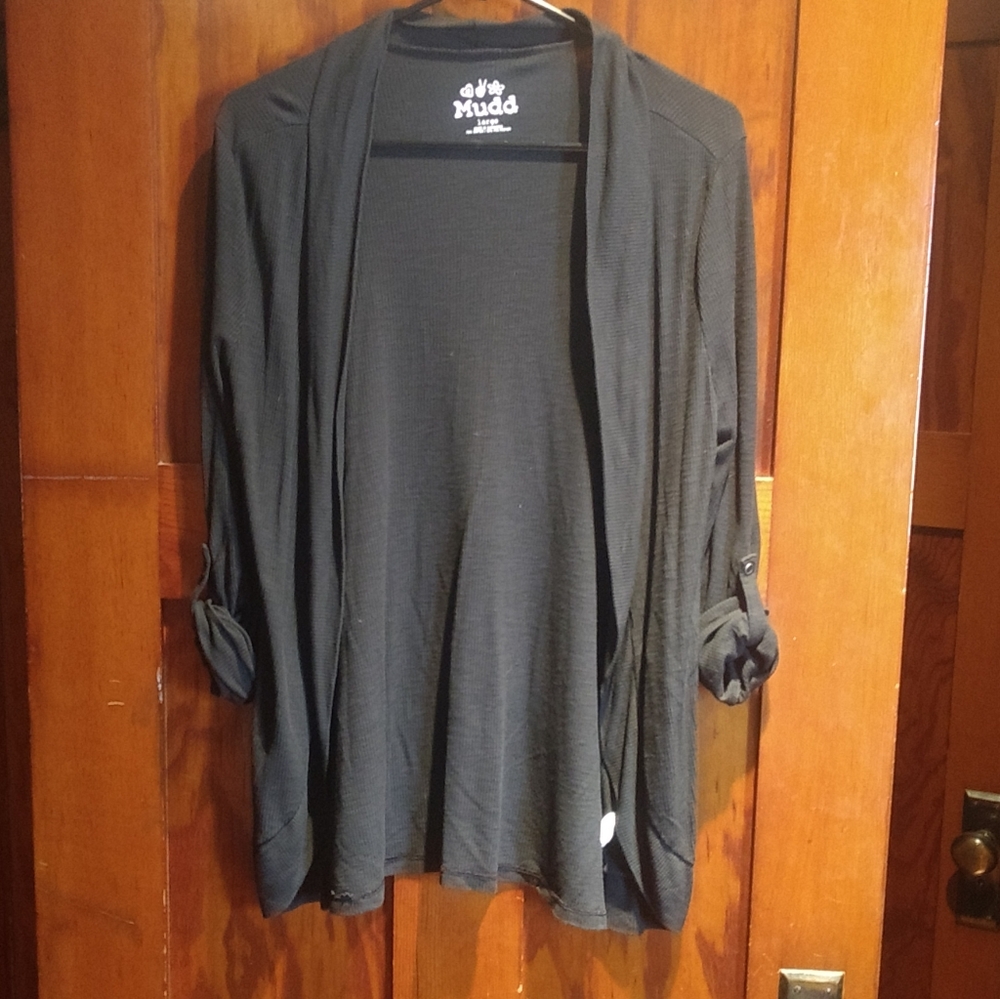 Mudd drape front cardigan